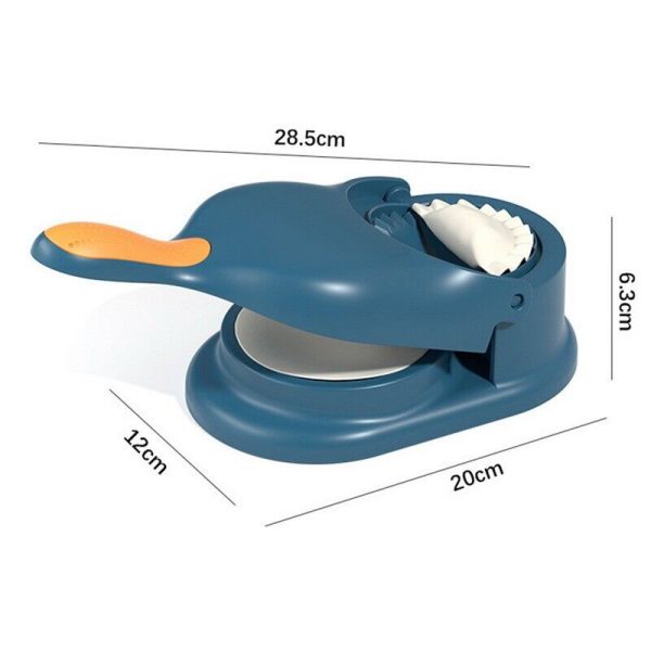 2-in-1 Dumpling Wrapper Tool Food Grade Manual Dumpling Wrapper Mold Labor-saving Baking Pastry For Home Kitchen Gadgets
