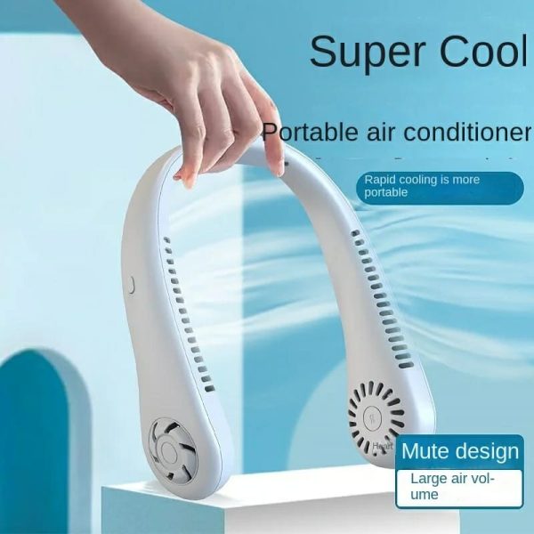 Portable Arctic Air Hanging Neck Fan | 3 Speed Adjustable Usb Charging