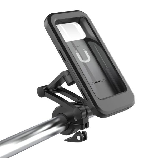 Motorcycle Bike Phone Holder Adjustable Waterproof Bicycle Cellphone Stand For Bike Handlebar Smartphone Holder
