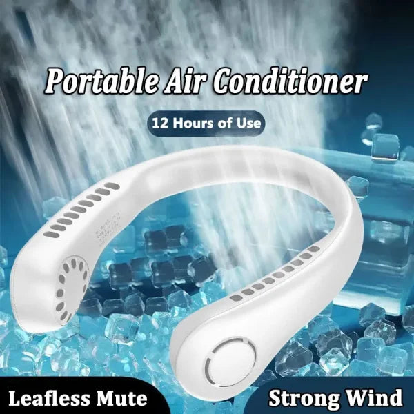 Portable Arctic Air Hanging Neck Fan | 3 Speed Adjustable Usb Charging