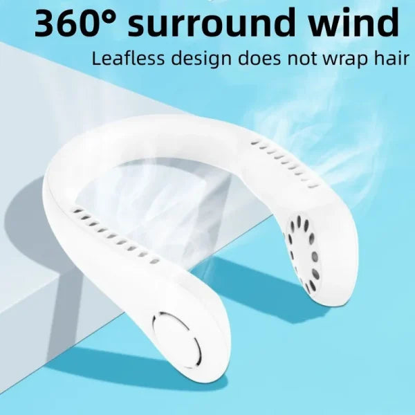 Portable Arctic Air Hanging Neck Fan | 3 Speed Adjustable Usb Charging