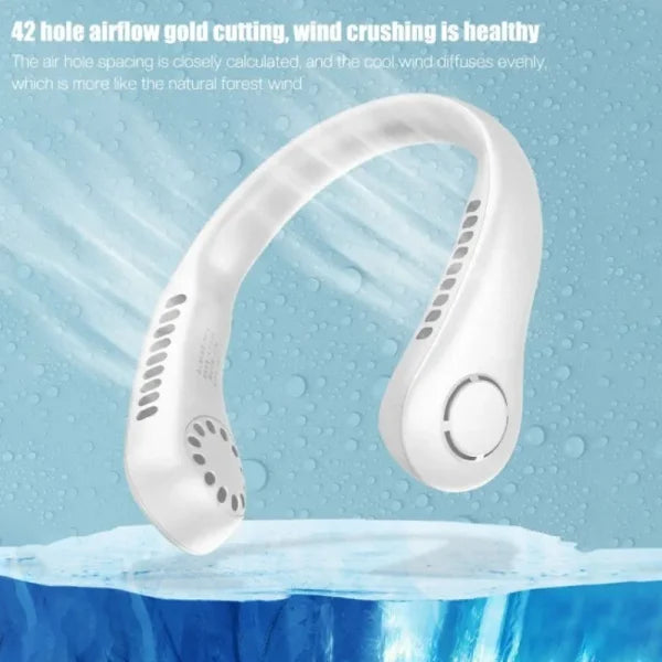 Portable Arctic Air Hanging Neck Fan | 3 Speed Adjustable Usb Charging