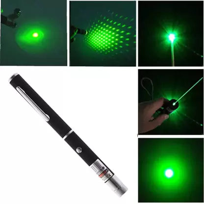 Green Rechargeable Laser Pointer Laser Light Adjustable Focus